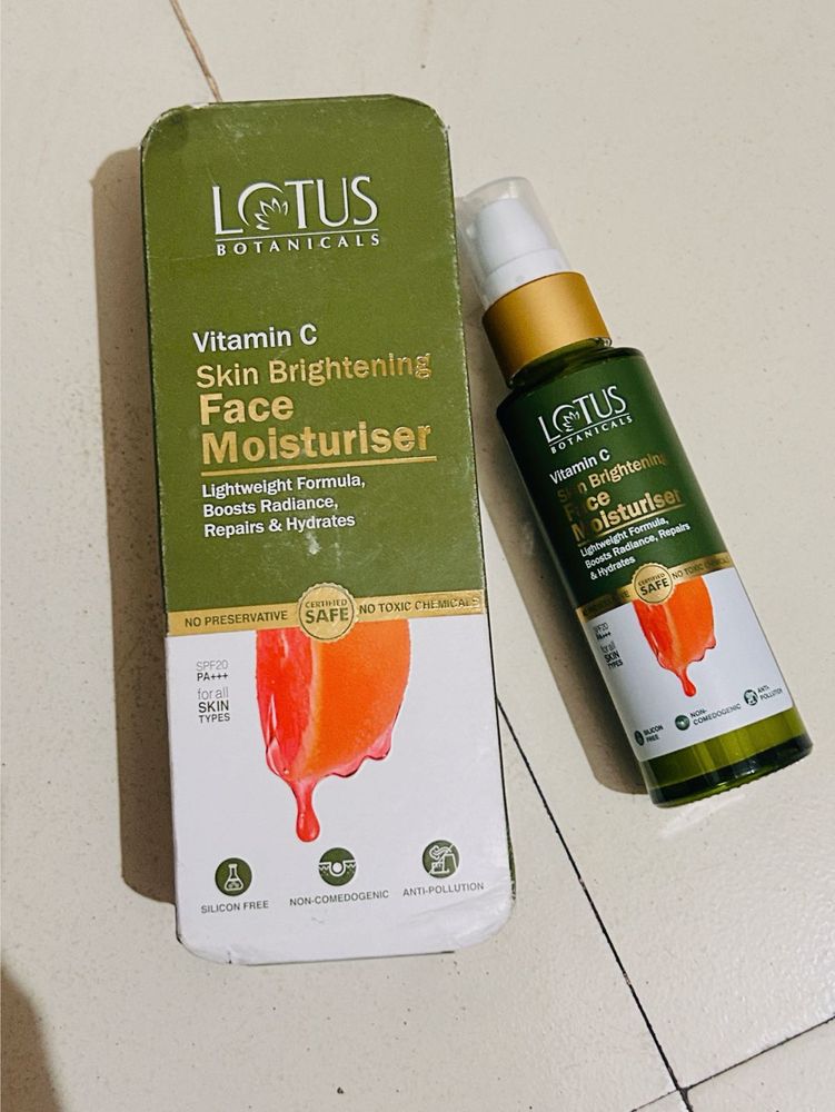 Lotus Vitamin C Moisturizer