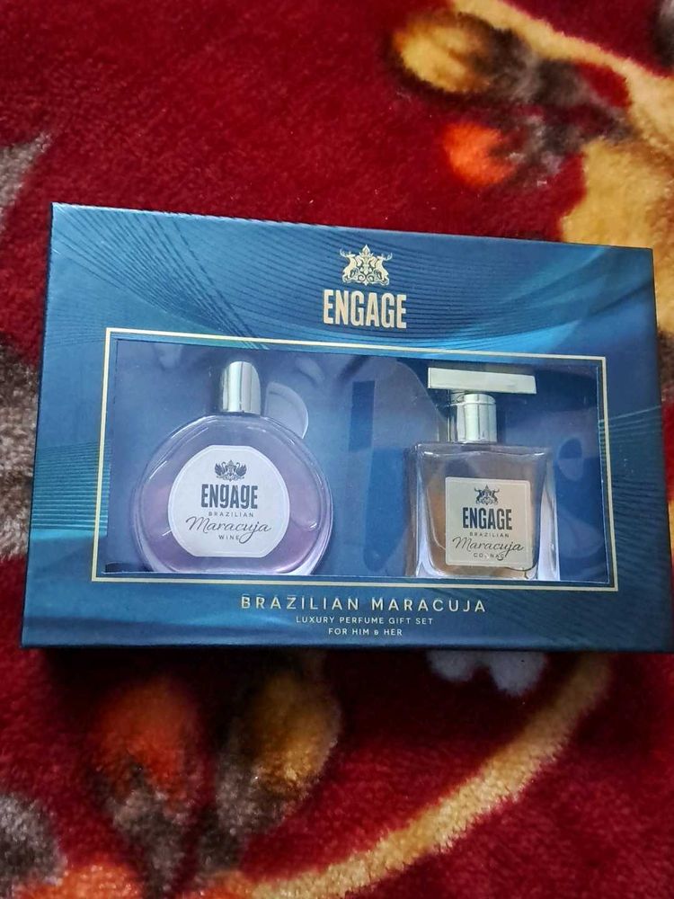 Engage Brazilian Maracuja Perfume Set for Him &amp; He