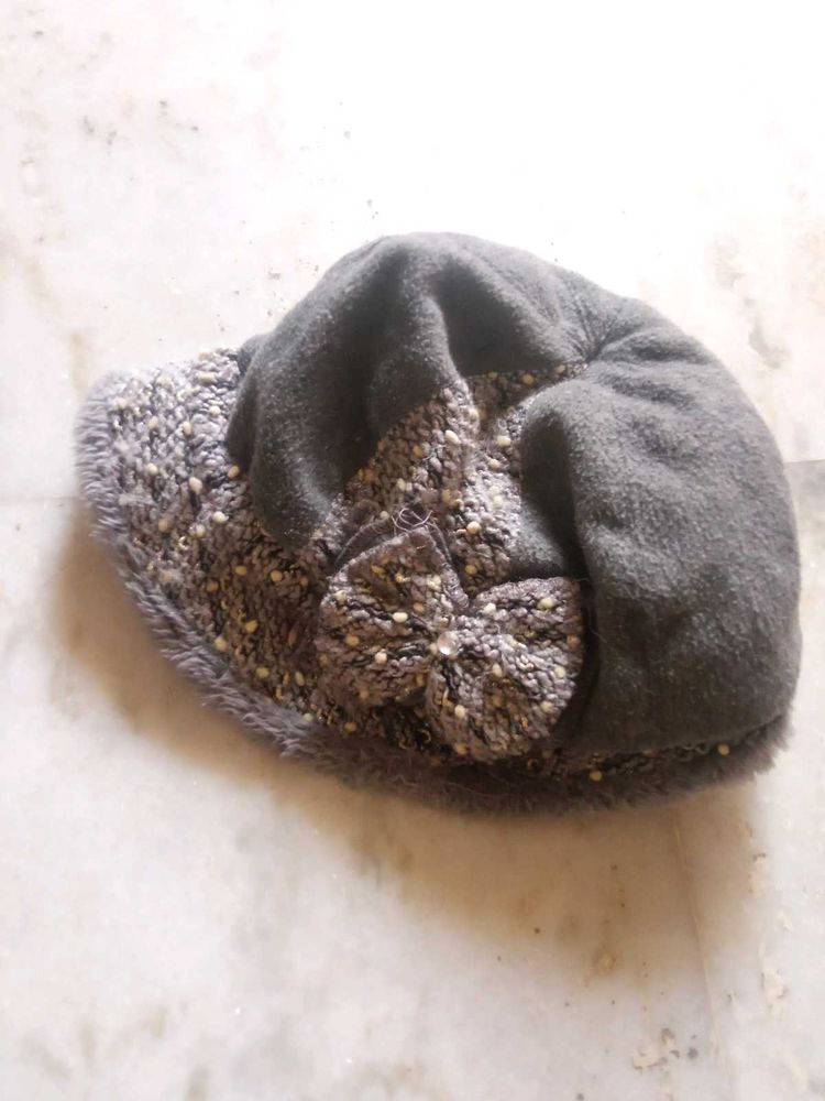 French cozy beret hat 🍁