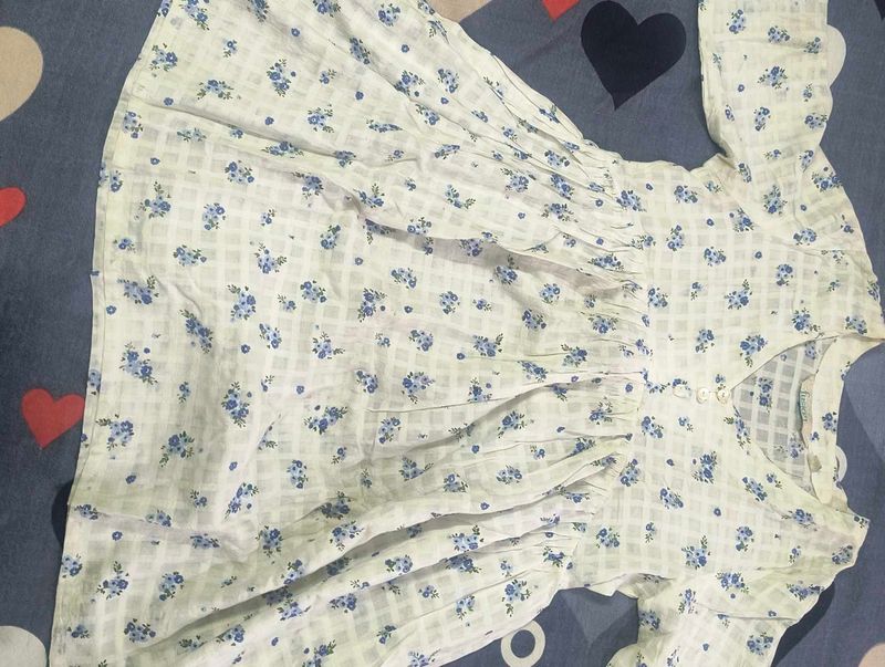 Cute Floral Kurta
