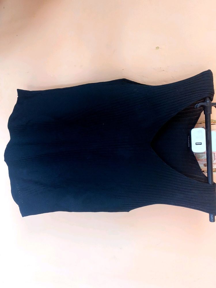 Brand Black Colour Top