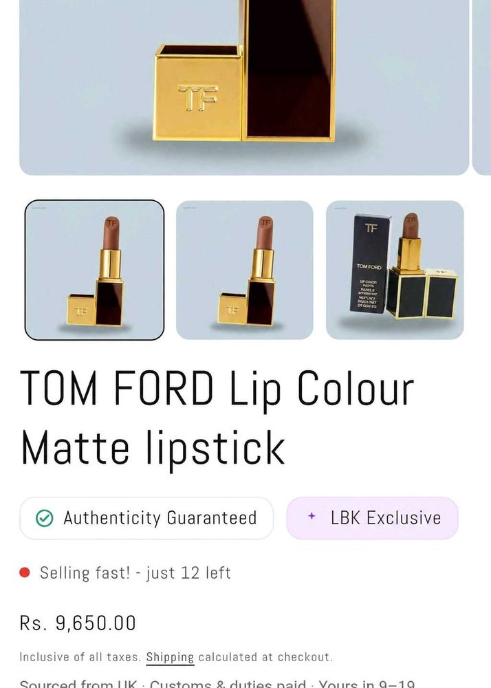 Tom Ford Lipstick - Shade 64