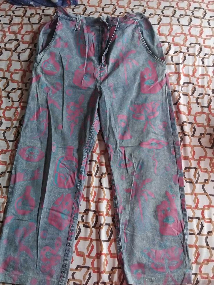 Unique Graphic Jeans