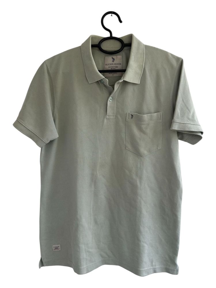 Men's Light Green Polo Shirt