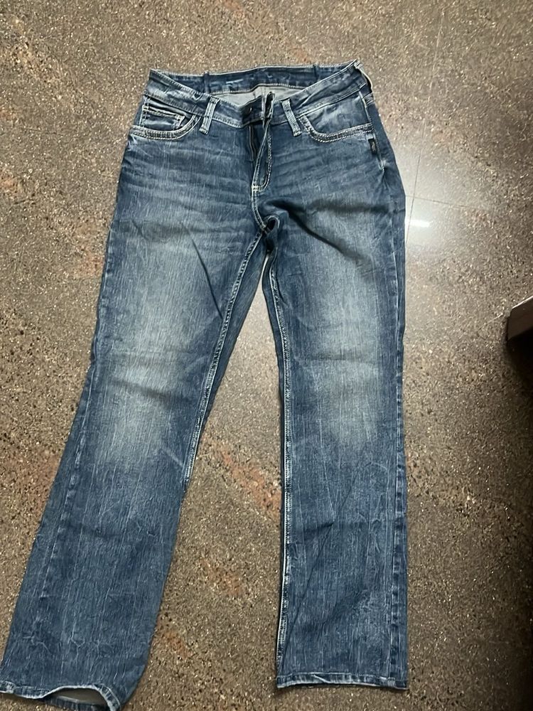 Blue denim