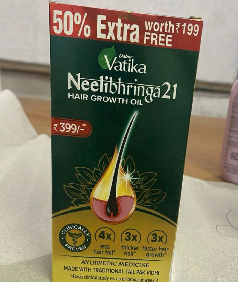 Dabur Vatika Neelibhringadi Hair Oil