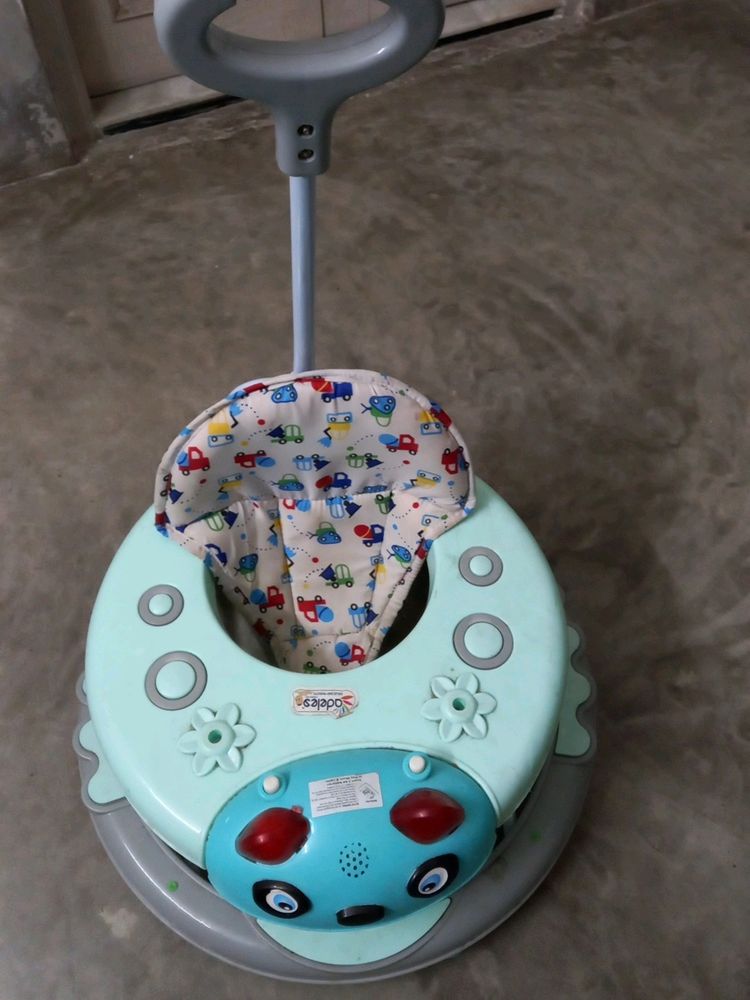 Baby Walker with Fun Car Design