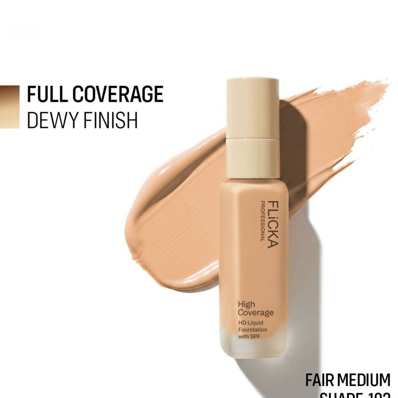 FLICKA Professional HD Liquid Foundation + Free 🎁
