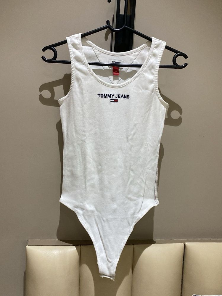 Tommy Hilfiger Jeans White Bodysuit