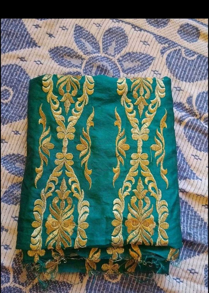 Emerald Green Blouse piece