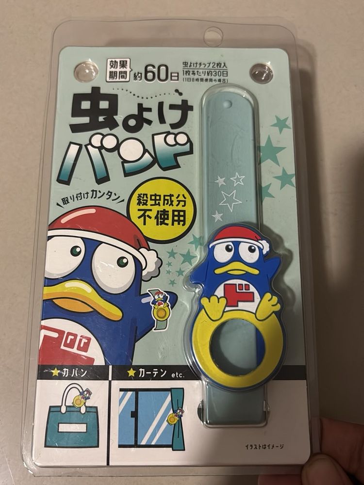 Band like watch to protect u from mosquitoes
