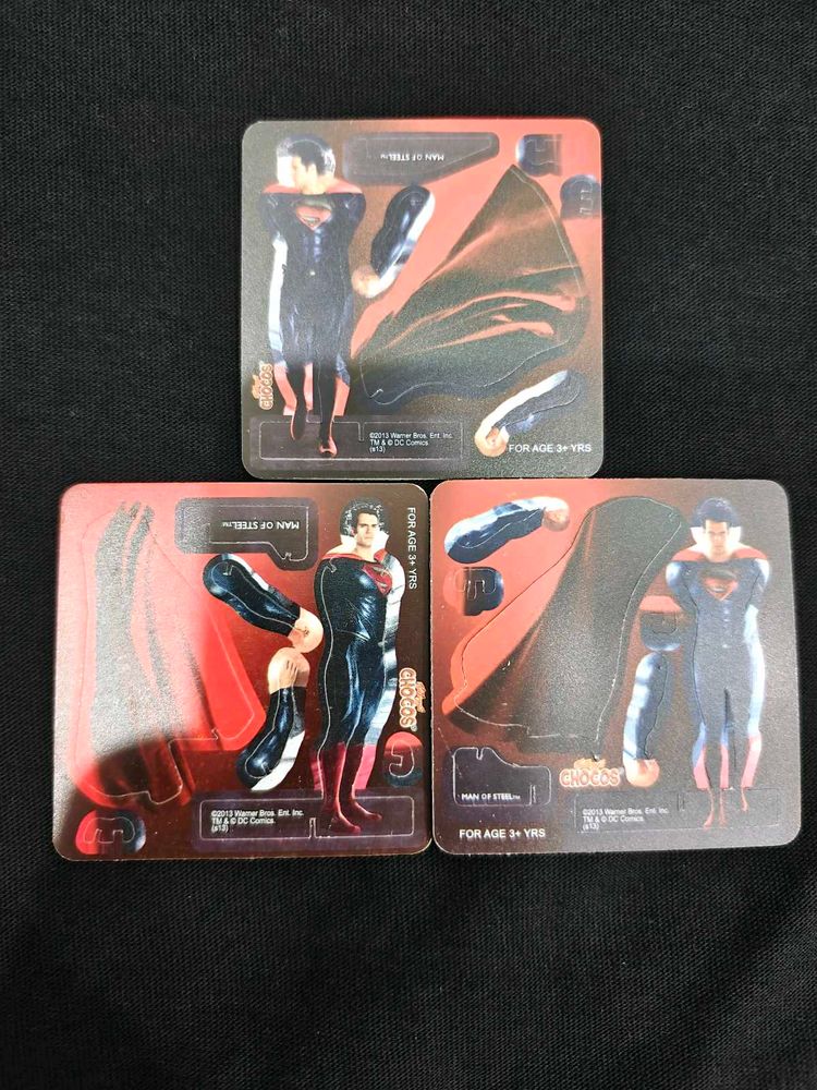Kellogg's Chocos Superman Man 3D Puzzle Card 💙