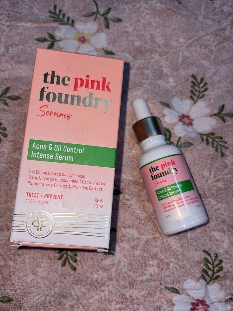 The Pink Foundry Serums - Acne &amp; Oil Control
