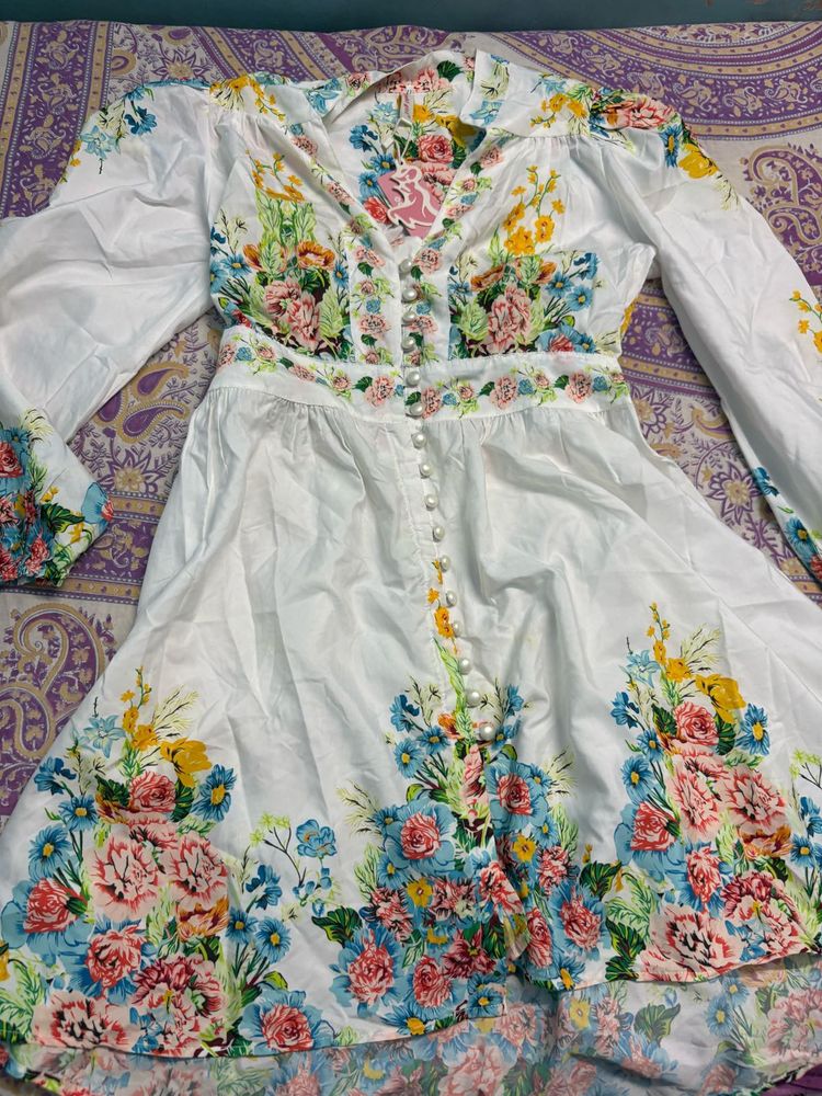 Floral One peice Dress