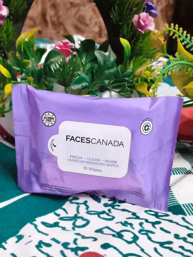 FACESCANADA Fresh Clean Glow Makeup Remover Wipes