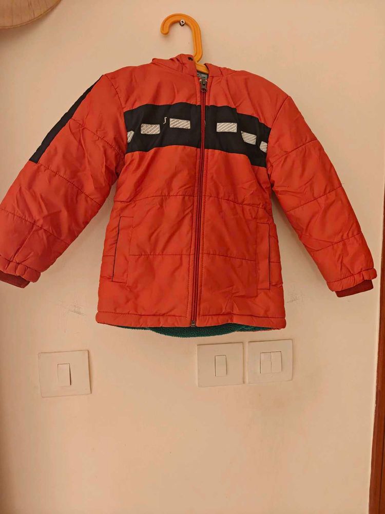 Fort Collins Orange Padded Jacket