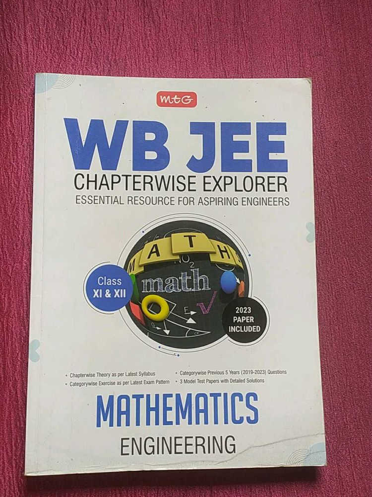 WB JEE Chapterwise Explorer Mathematics