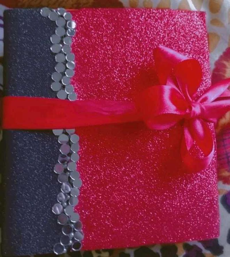 Sparkling Handcrafted Scrapbook
