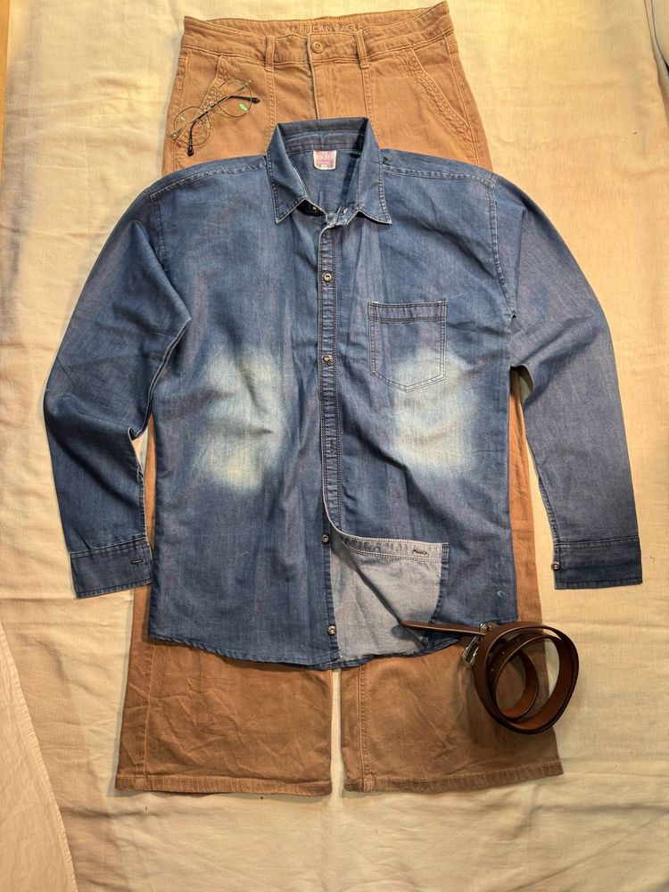 Denim Casual Shirt