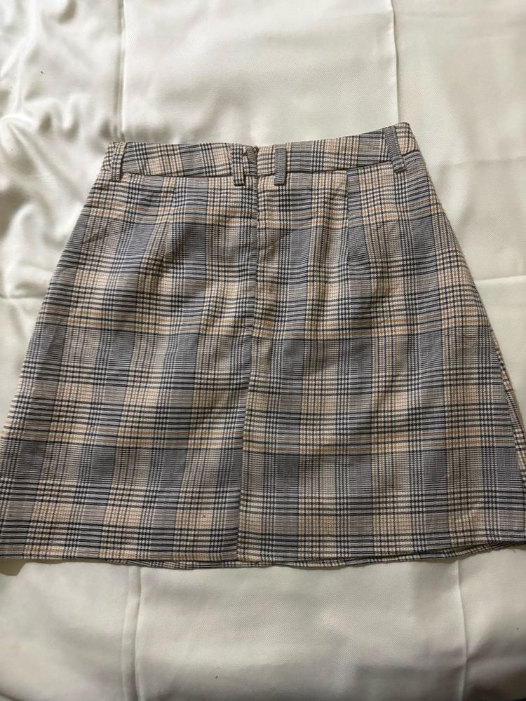 Mini Skirt with defects on the front only