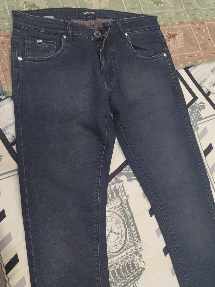 Men's Dark Wash Denim Jeans