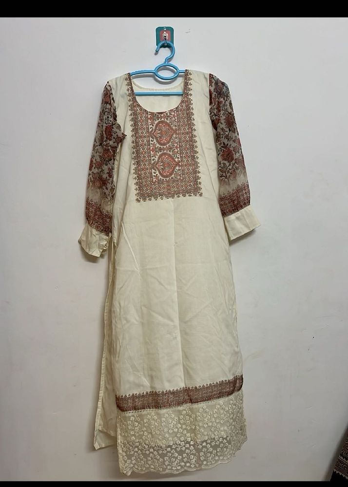 OffWhite Kurta suit
