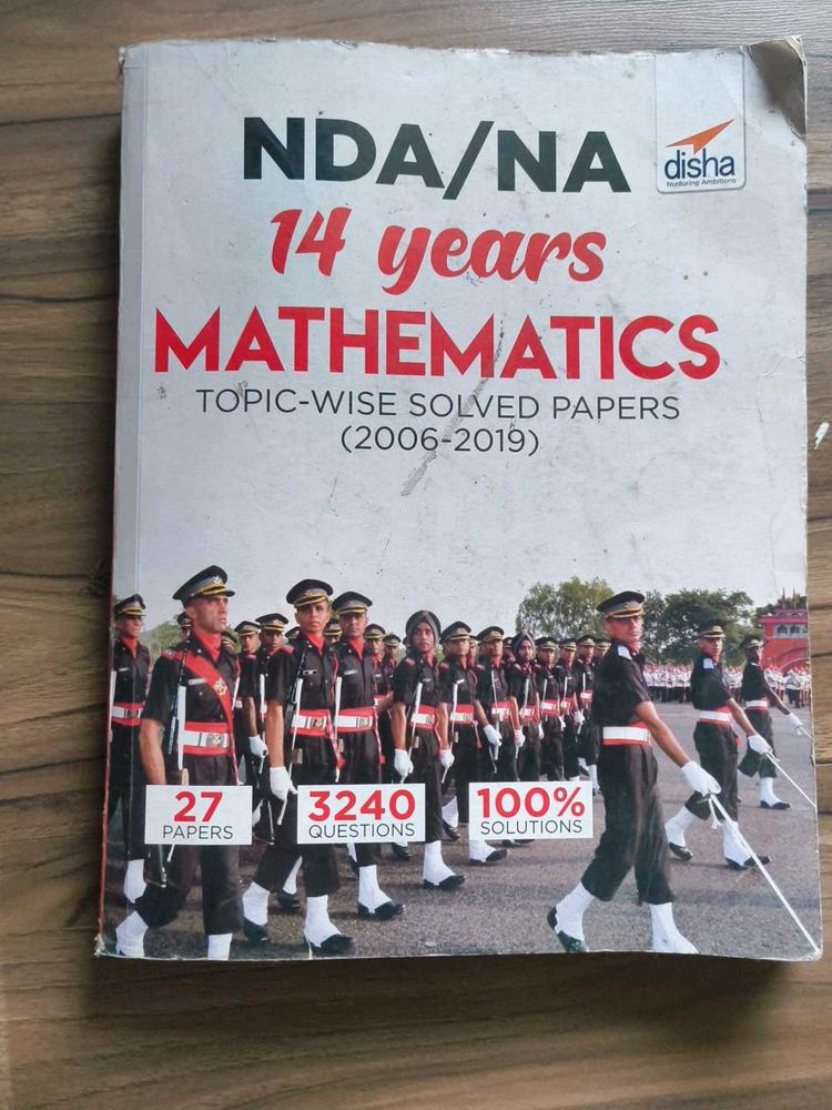 NDA/NA Mathematics Solved Papers