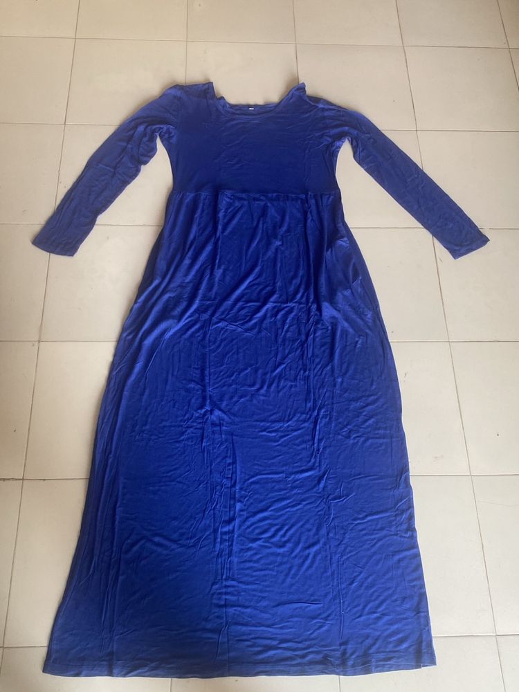 Imported Full Slive  Stretchable Gown