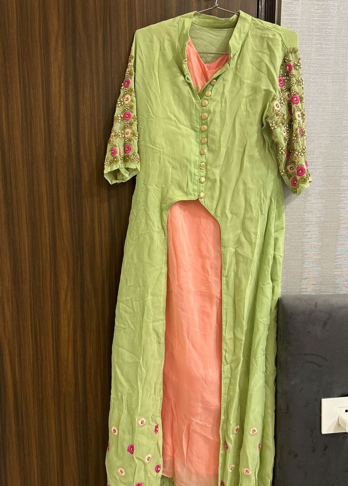 Elegant Light Green Kurta Set
