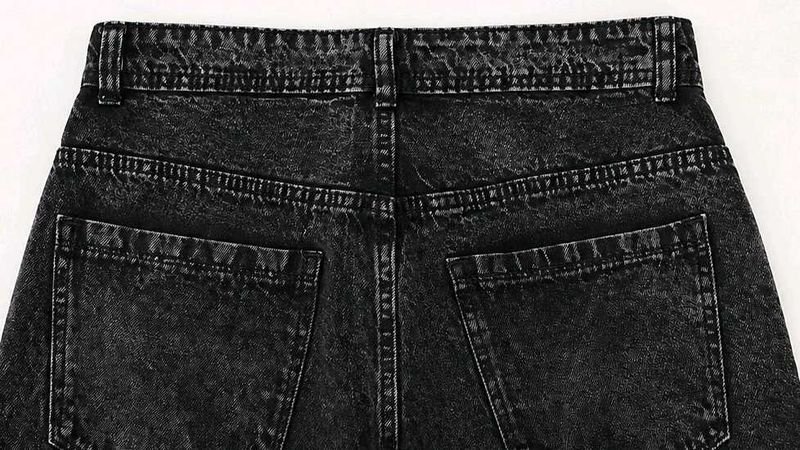 Dark Wash Wide Leg Jeans