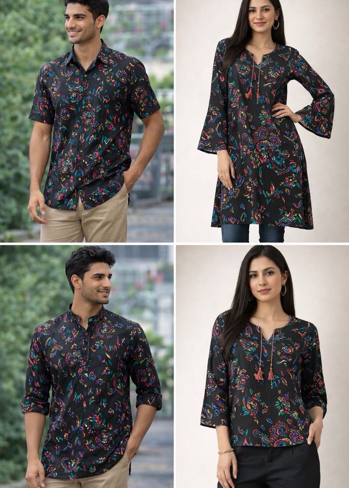 Smart and Vibrant Unisex Unstiched Fabric Style 6