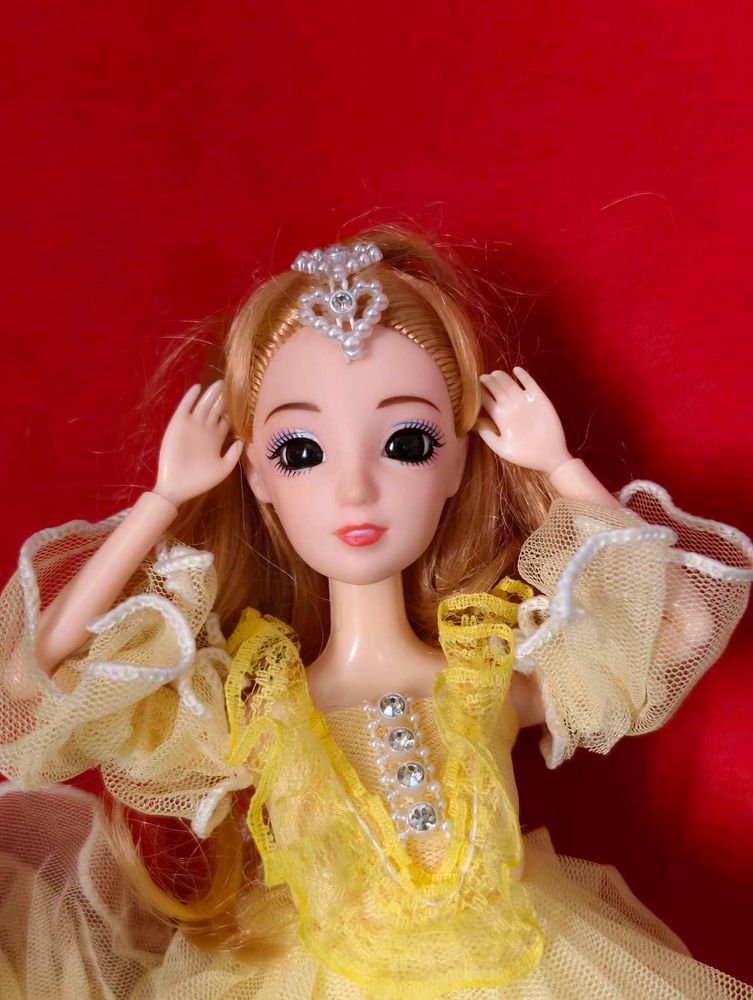 Princess Doll with Yellow Gown