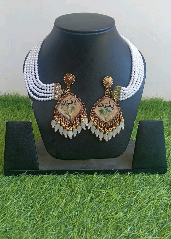 ✨ Customized Resin Bridal earrings Set ✨