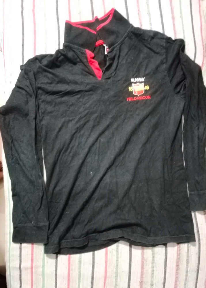 Black Long Sleeve T-Shirt