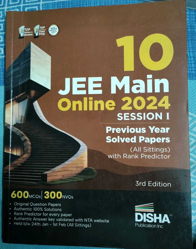 JEE Main Online 2024 Previous Year Solved Papers