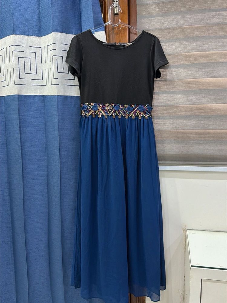 Boho Empire Waist Maxi Dress
