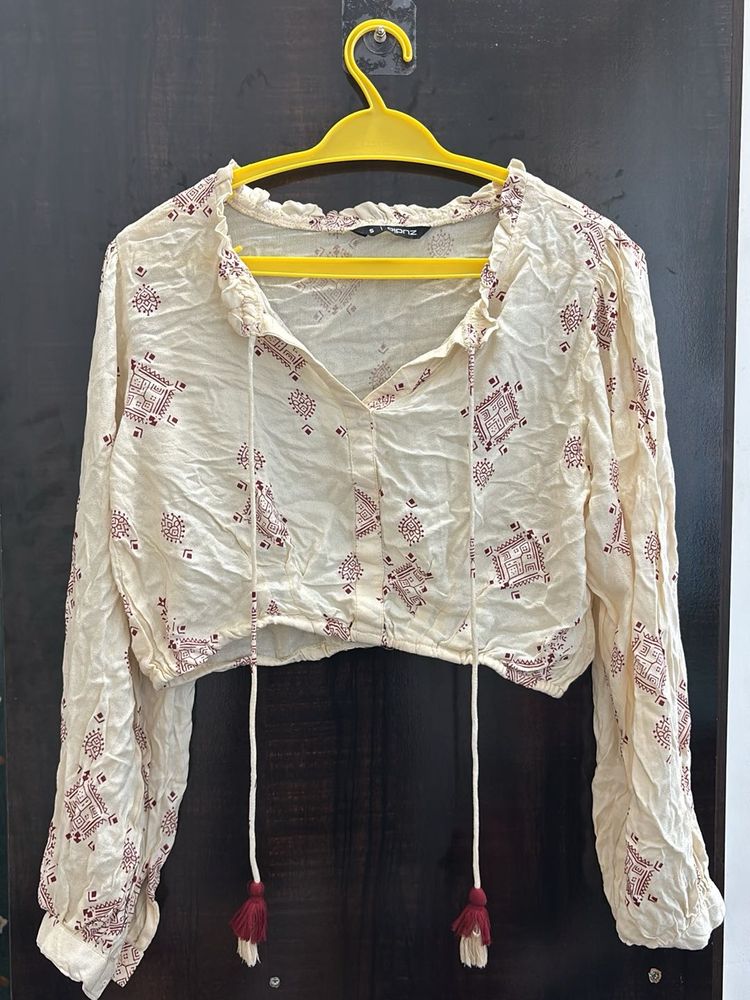 Boho Chic Crop Top