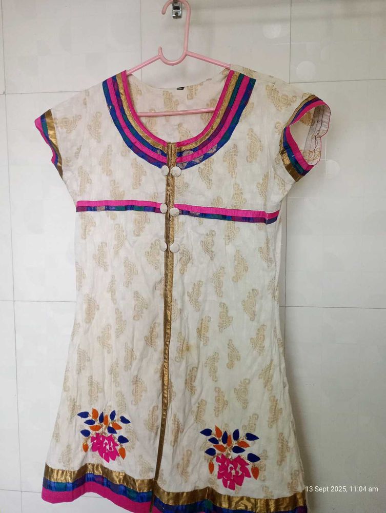 Women Short Anarkali Kurta