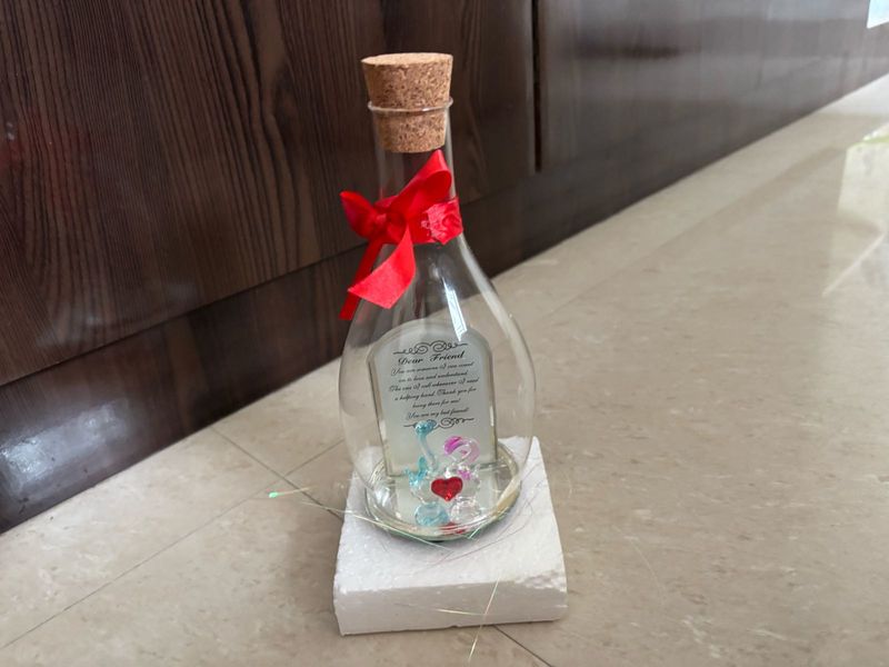 New decorative Glass bottle