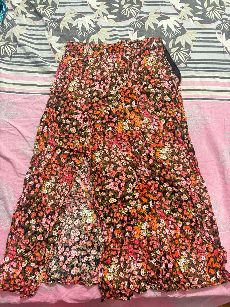 Floral Maxi Skirt