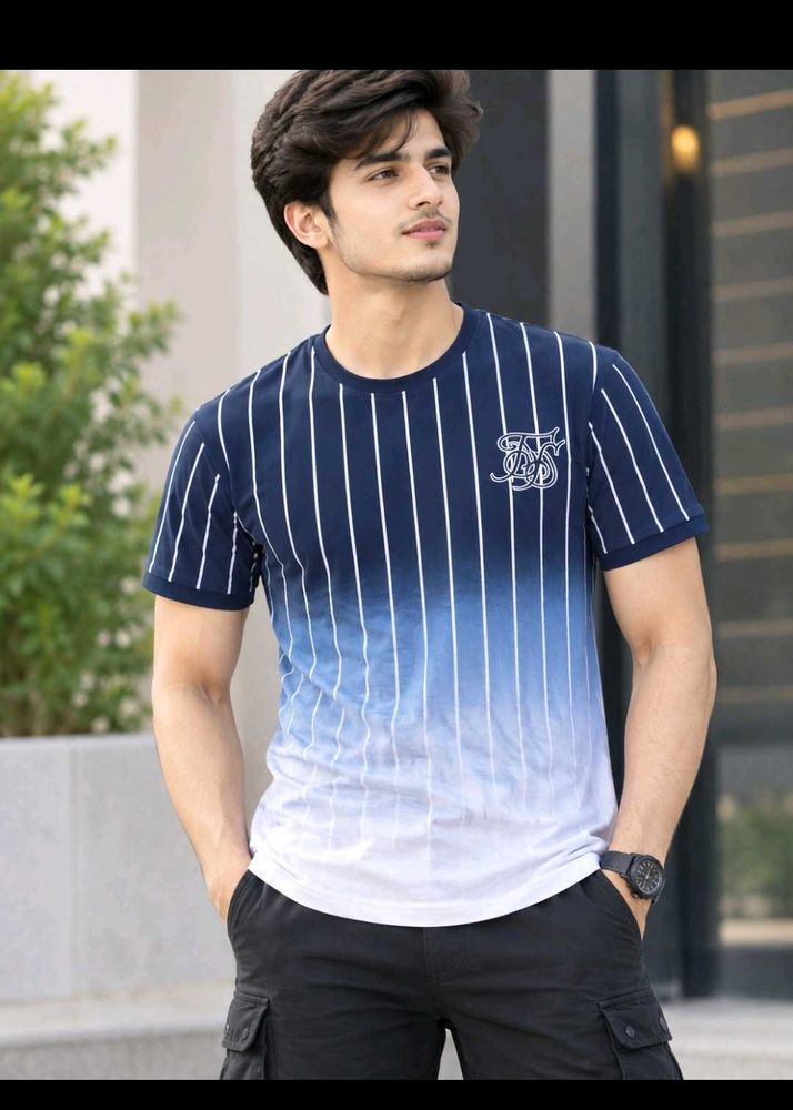 Stylish Striped Men's T-Shirt