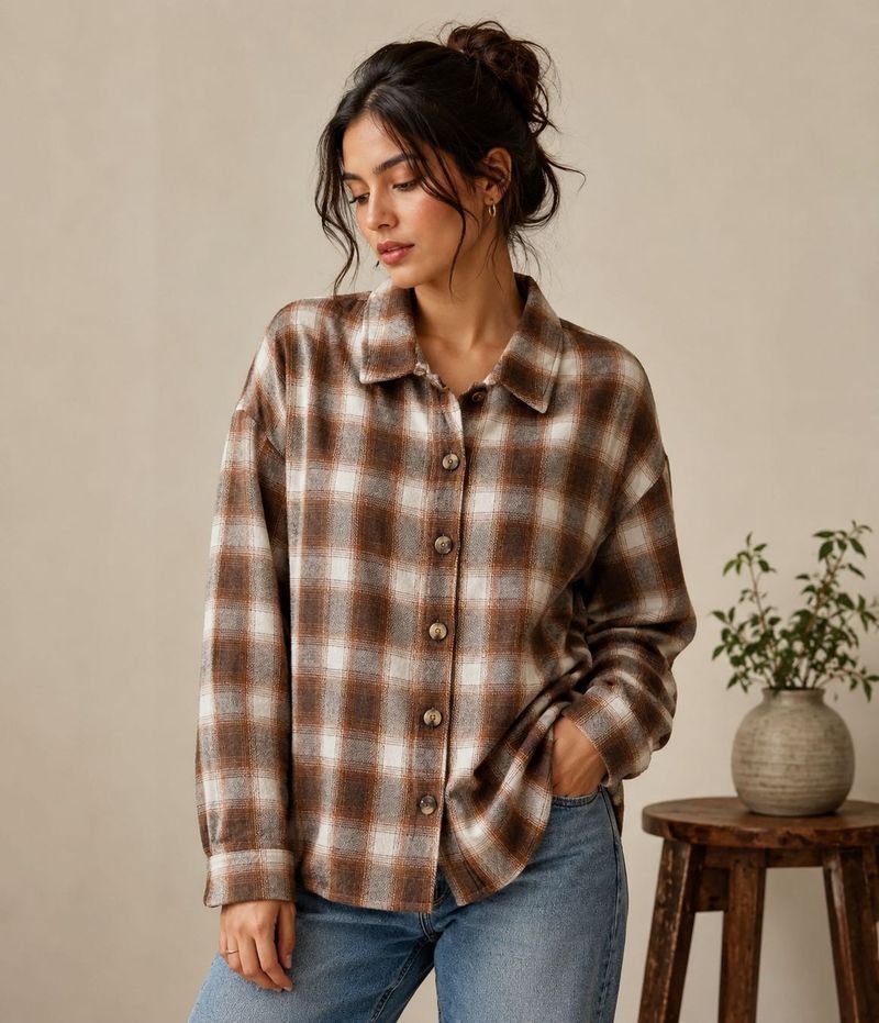 Cozy Plaid Flannel Shirt