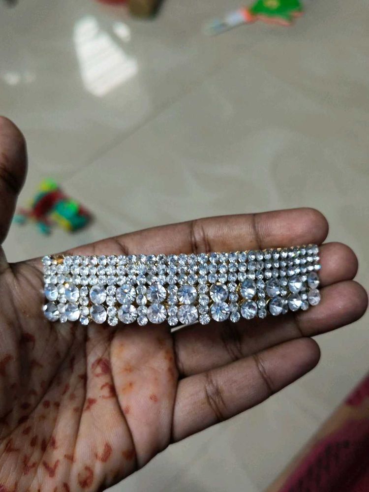 Sparkling Rhinestone Belt/Kamarbandh