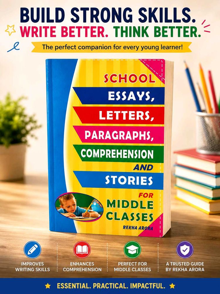 School Essays, Letters &amp; Stories Book