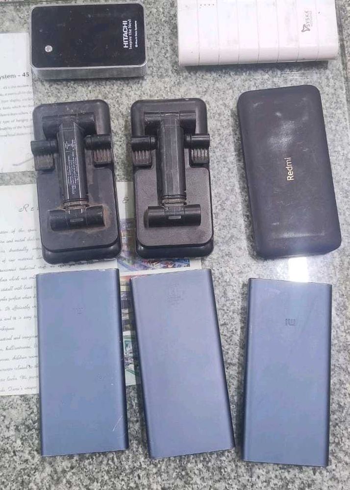 Assorted Power Banks Lot working condition
