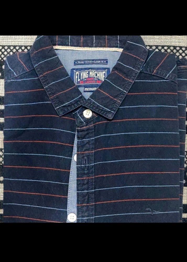 Flying Machine Stripes Shirt