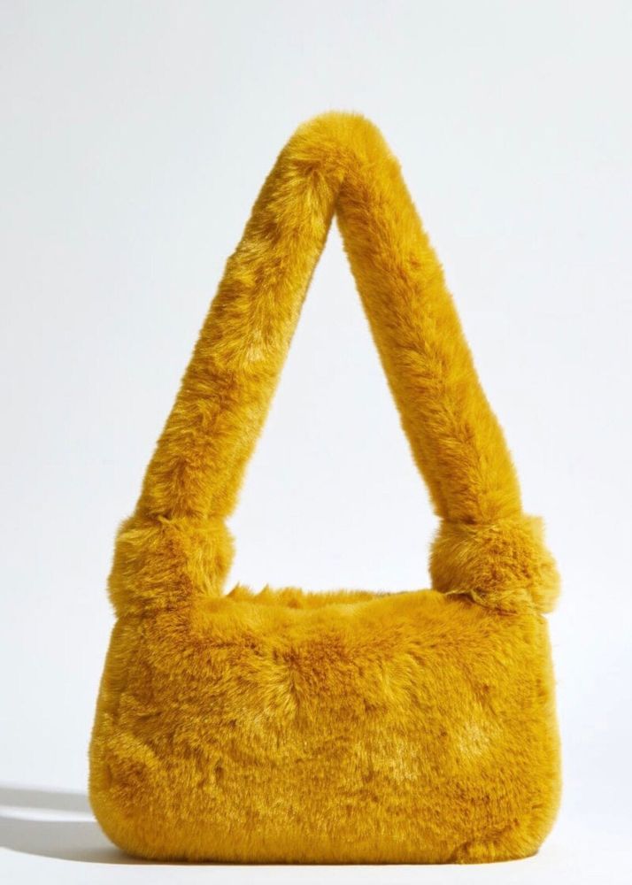 Fuzzy Shoulder Bag