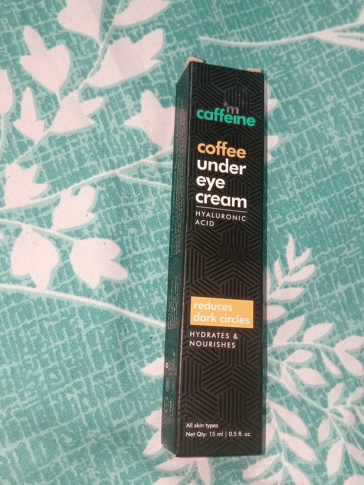 Caffeine Coffee Under Eye Cream