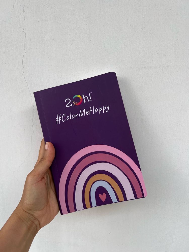 2.oh! #ColorMeHappy Notebook