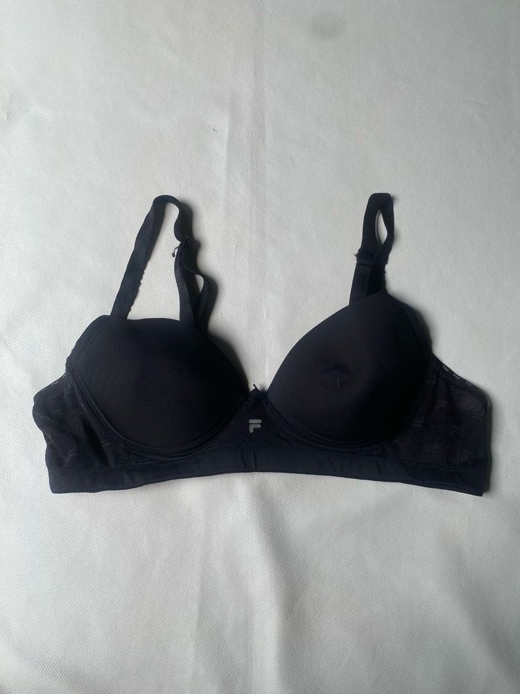 Fila Black Padded Bra